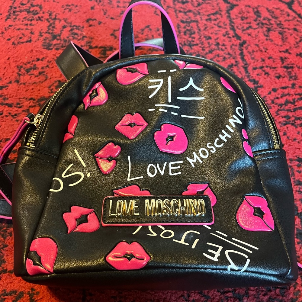 NWT Love Moschino backpack